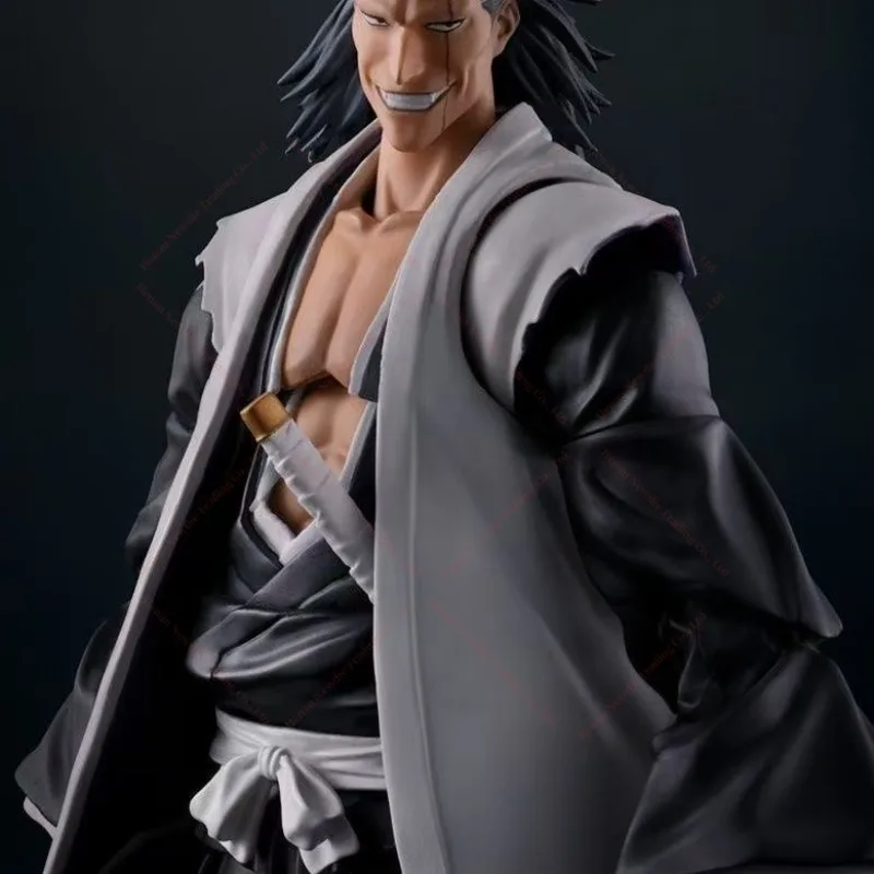 

In stock, Bandai SHF, God of Death, Captain of the 11th Team of the Guardian 13, Gengmu Jianba, moveable, figure, collect gifts