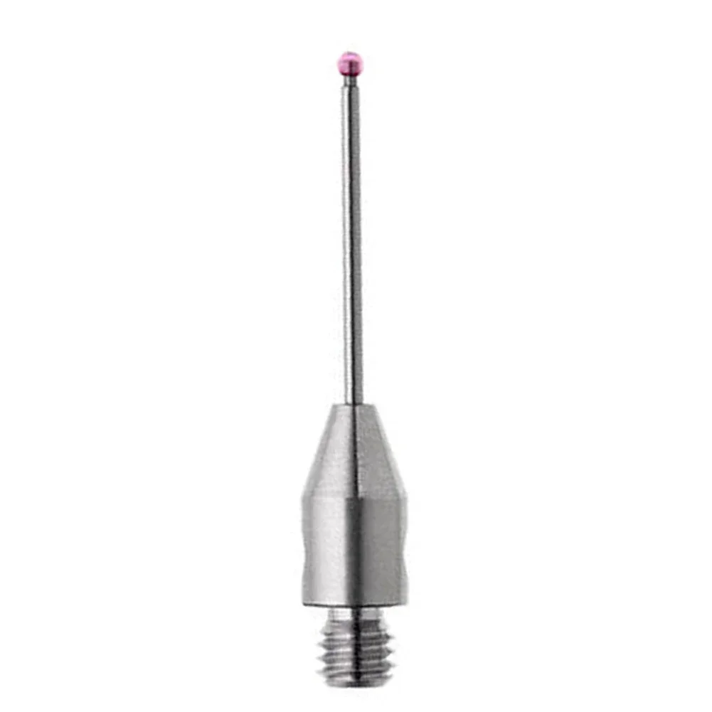 1pc Touch Probe Straight Styli Thread 1mm Ball Tungsten Carbide Stem L20mm A-5004-2442 Tungsten Carbide A-5004-2442 CMM Tool