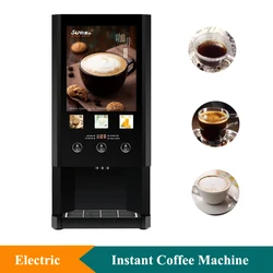 Commercial Instant Coffee Maker Machine Electric Touch Screen Coffee Beverage Machine Fully Automatic Coffee Vending Machine