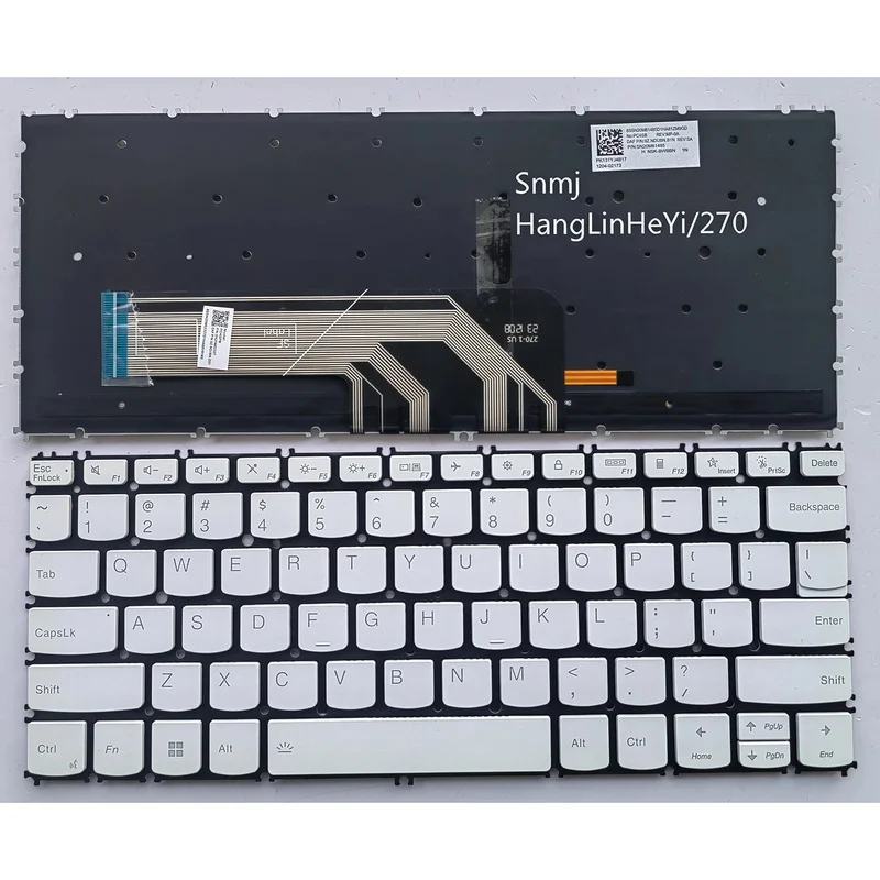 US Layout Laptop Keyboard For Lenovo Slim 7 Carbon 13LTL5 YOGA Slim7 13ITL05 13ACN05 13sACN 13sITL 13ITL5 2021