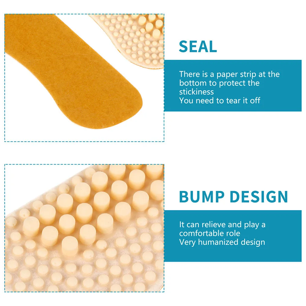 

1 set 4D Cushions Grips Cushion Foot Protectors For High Feet For Shoes Silicone Heel Pads Pads 4D Heel Liners Heels