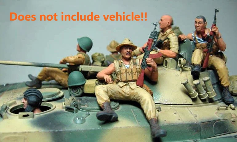 1:35 Resin Model Soldier Man Soviet Special Forces Does Not Include Vehicle Scene Requires Manual Painting Model 5 People