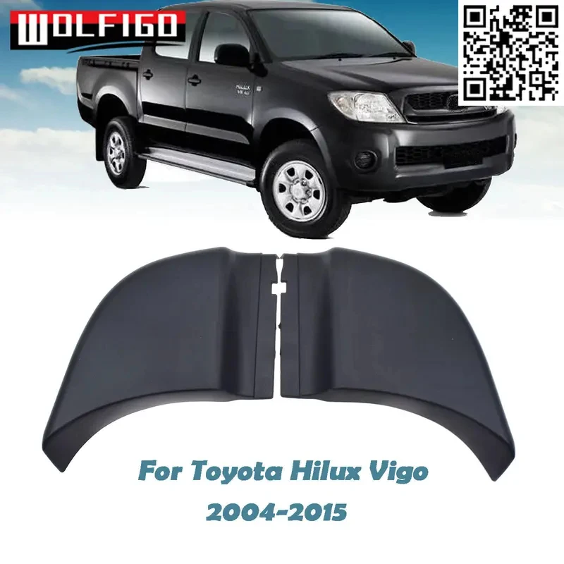 52163-0K010 52164-0K010 Tapa de Esquina del Parachoques Trasero Izquierdo/Derecho para Toyota Hilux Vigo 2004 2005 2006 2007 2008-2015