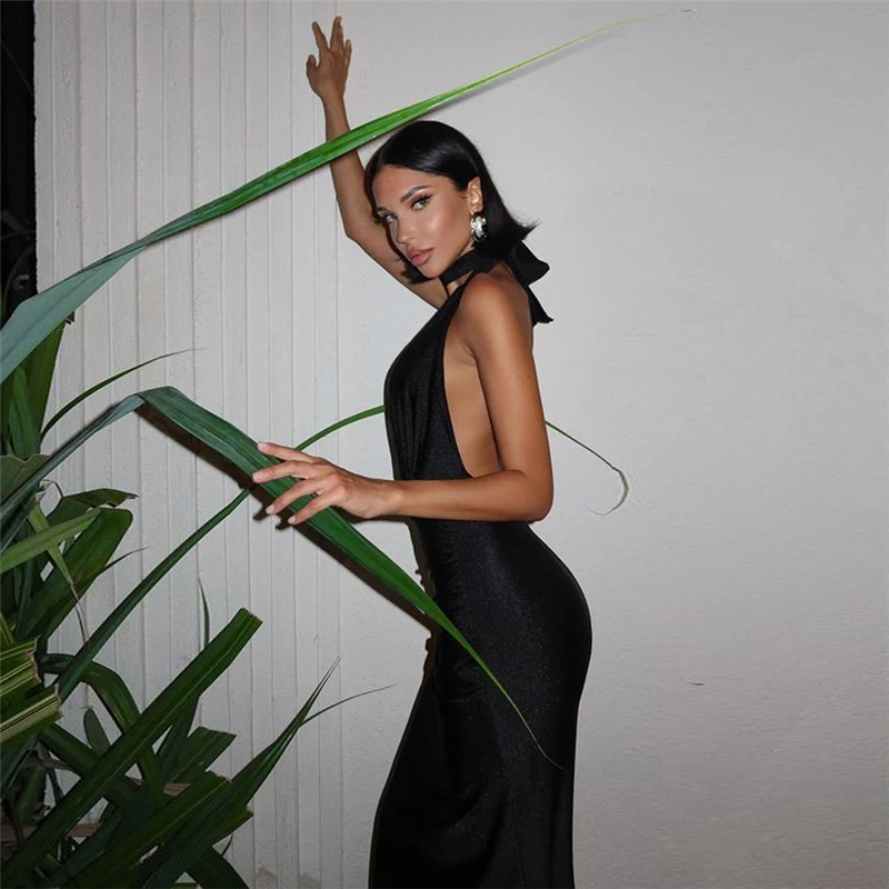 Kleider für Damen, elegant, 2025, Herbst und Winter, langärmelig, seidige Taille, Milchmädchen, tiefe Taille, gerafft, tailliert, Smockwerk, sexy