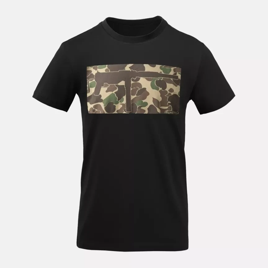 Grease Gun Military Training Tactics Brand Graphic Tee Cotton Mens Womens T-Shirt Outdoor Top