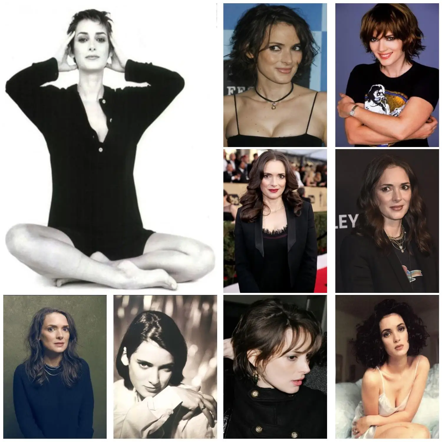 winona ryder Poster Prints Wall Art Canvas Painting Poster For Modern Family Living Room Home Decor