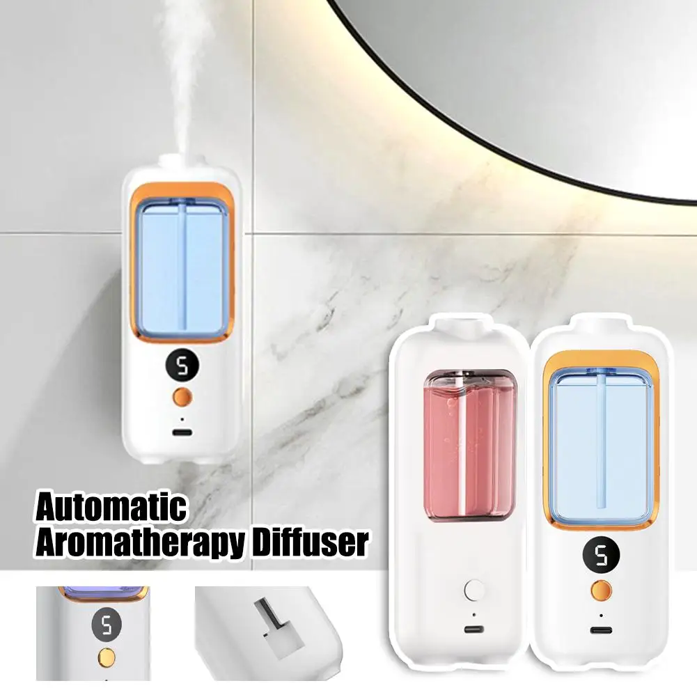 Essential Oils Diffuser Aromatherapy Machine Wall Mounted Air Humidifier Timing USB Household Small Automatic Spray Machine