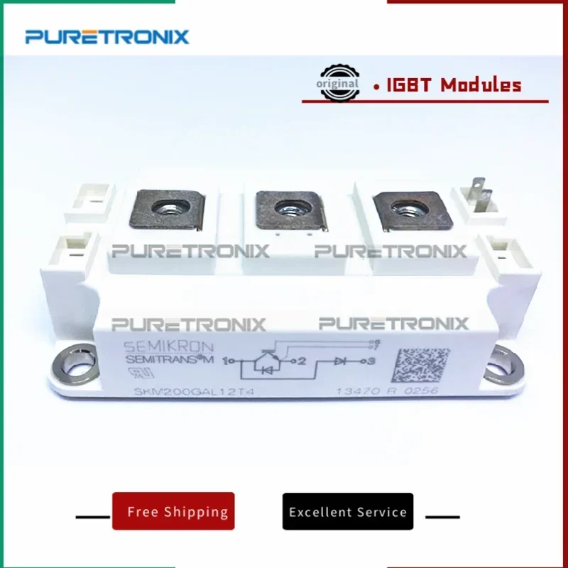 SKM300GAL128D SKM400GAL125D SKM400GAL173D SKM400GAL176D SKM200GAL176D SKM200GAL12T4 SKM200GAL122D Módulo IGBT Original