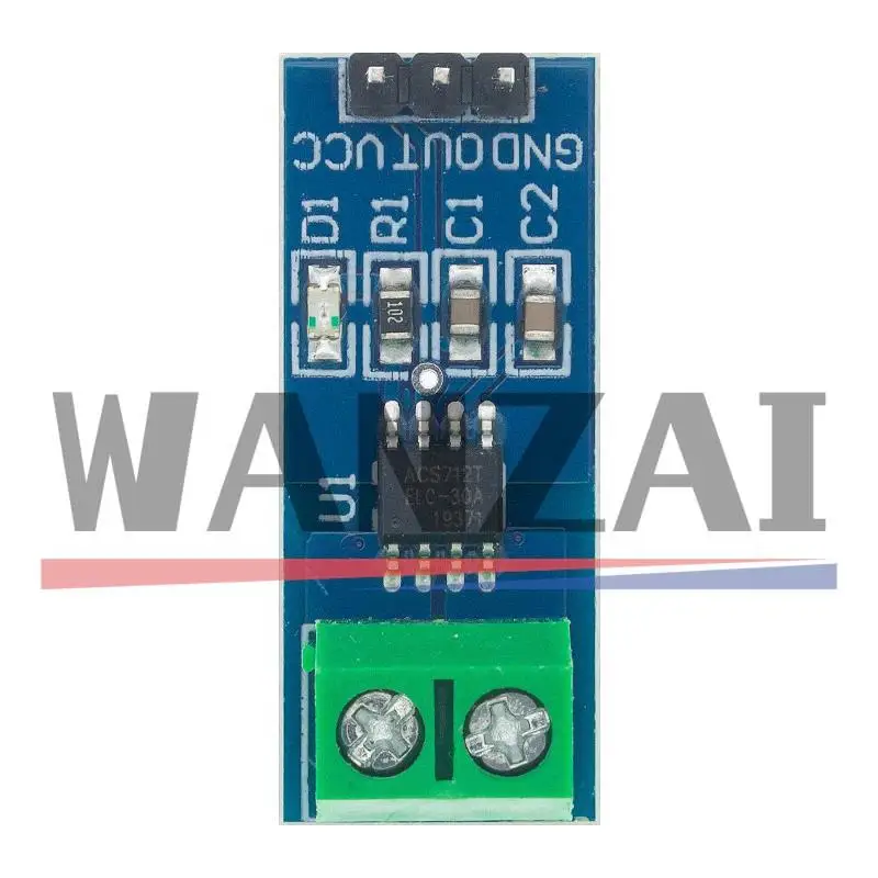 5A 20A 30A moduł czujnika prądu Hall ACS712 moduł dla Arduino ACS712TELC- 5A/20A/30A