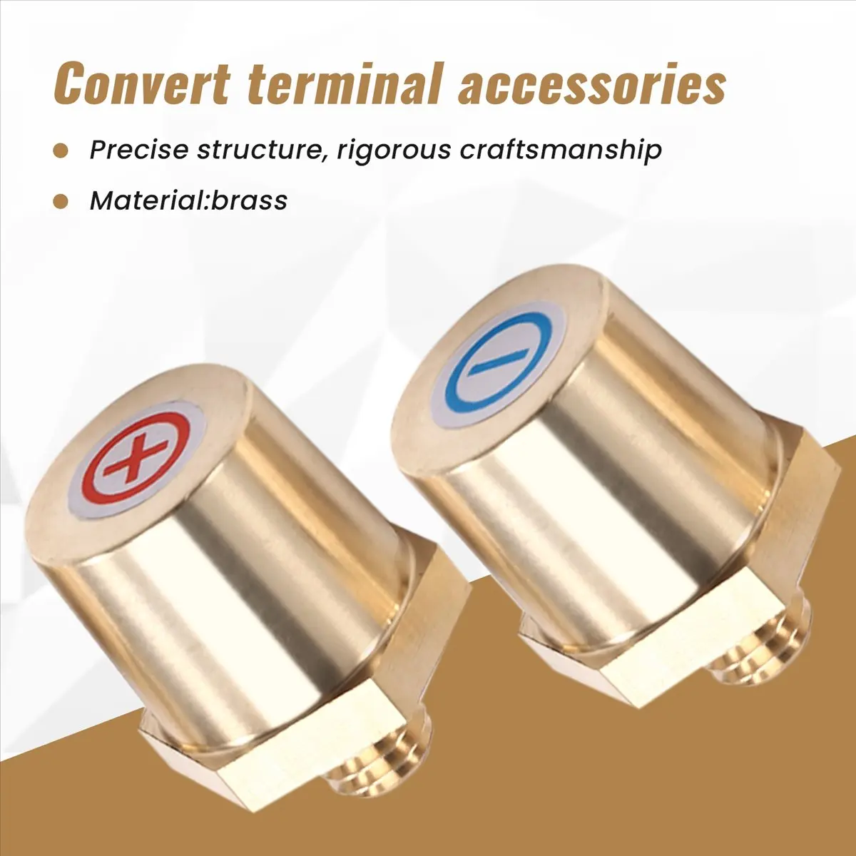 feelfeel High Crank Conversion Terminal Cars Battery Battery Pile Conversion Terminal Conversion Terminal M8 Outer Teeth