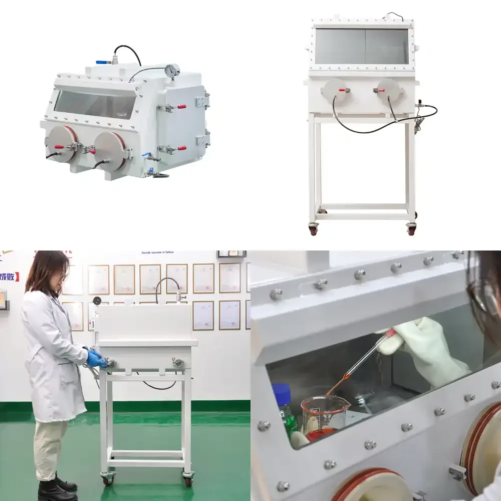 

Stainless Steel Glove Box with Vacuum Degree -0.1 Mpa for Laboratory, Chemical Industry and Etc.