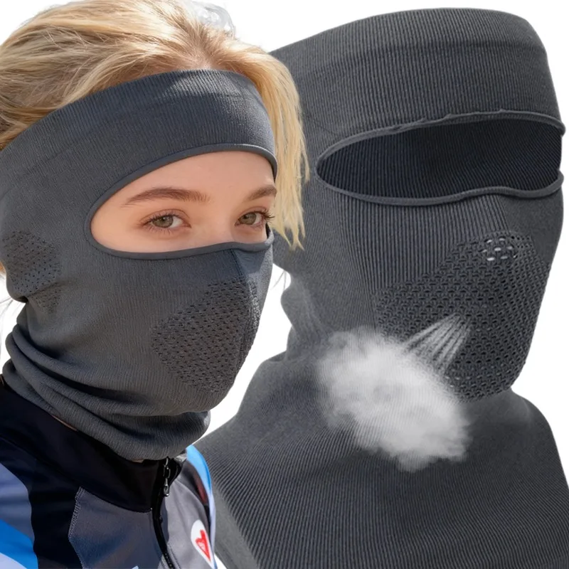 

Motorcycle Full Face Empty Top Mask Bike Ski Motorcycle Helmet Inner Cap Scarf Headgear Breathable Balaclava Hat High Elasticity