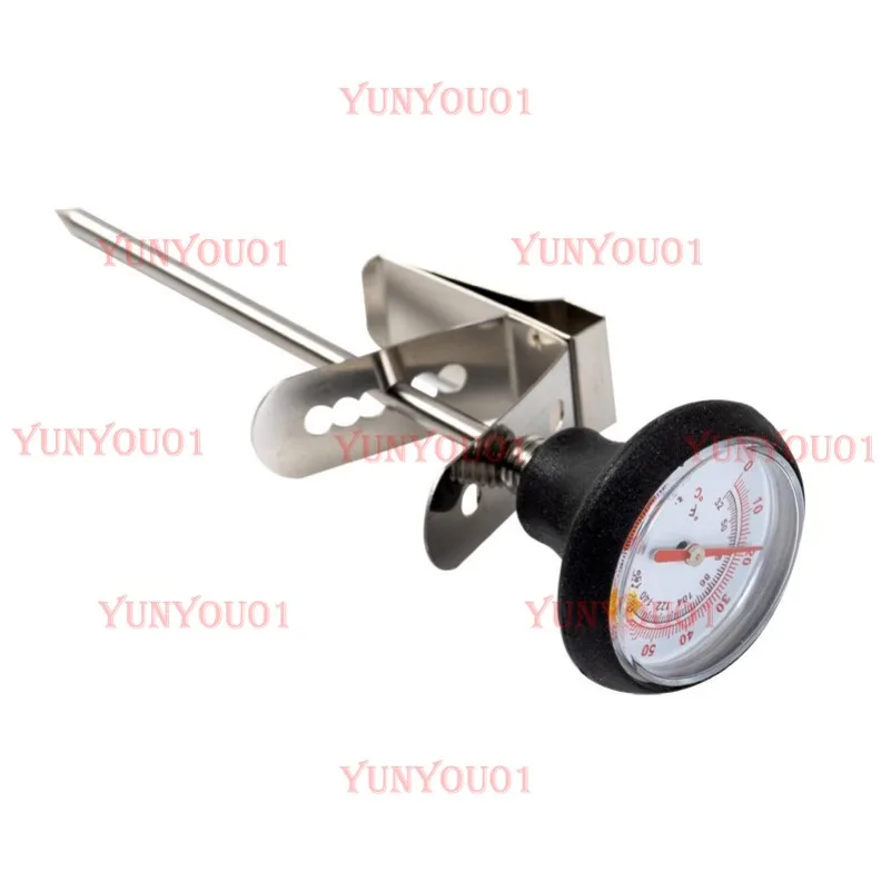 

Термометр для кофе и молока с резьбой, высокоточный кухонный водонепроницаемый термометр для воды без батареи