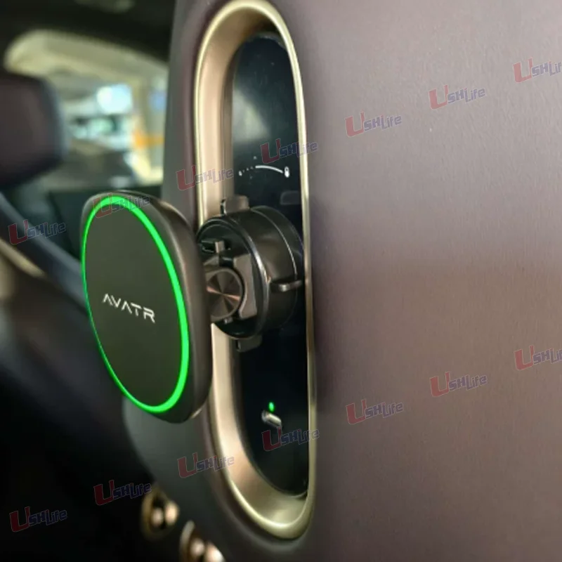 For Avatr 06 Avatr 07 Car Rear Seat Wireless Holder Tablet Expand Wireless Charging Stand Pad Expansion Dock Bracket Accessories