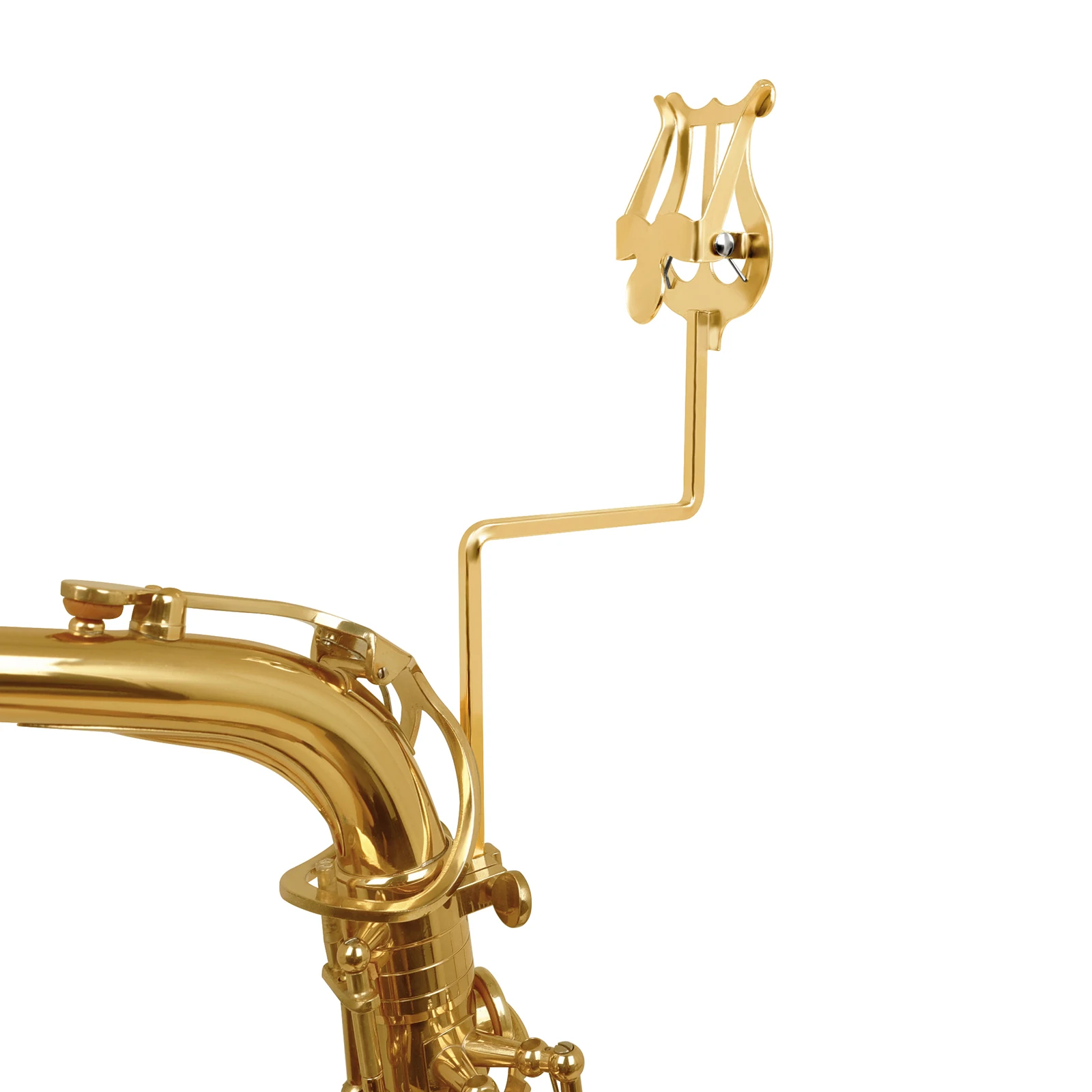 حامل موسيقى الساكسفون حامل موسيقى معدني محمول خفيف الوزن ألتو ساكسفون ورقة حامل الموسيقى ملحقات أدوات النفخ الخشبية #5