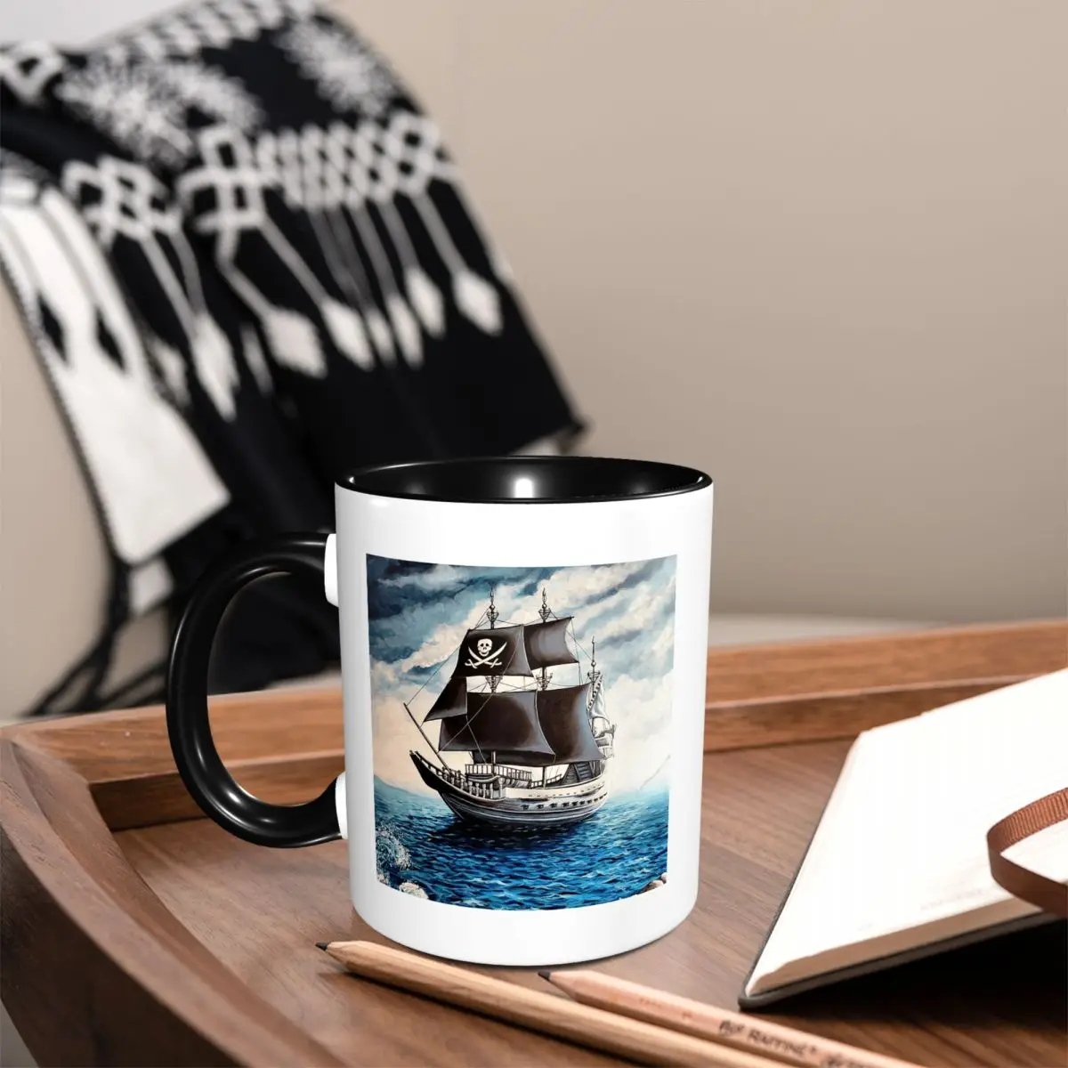 Lost Pirate Kingdom Mug Funny Ceramic Coffee Cups Tea Mugs Milk Cup Drinkware Gift for Friends