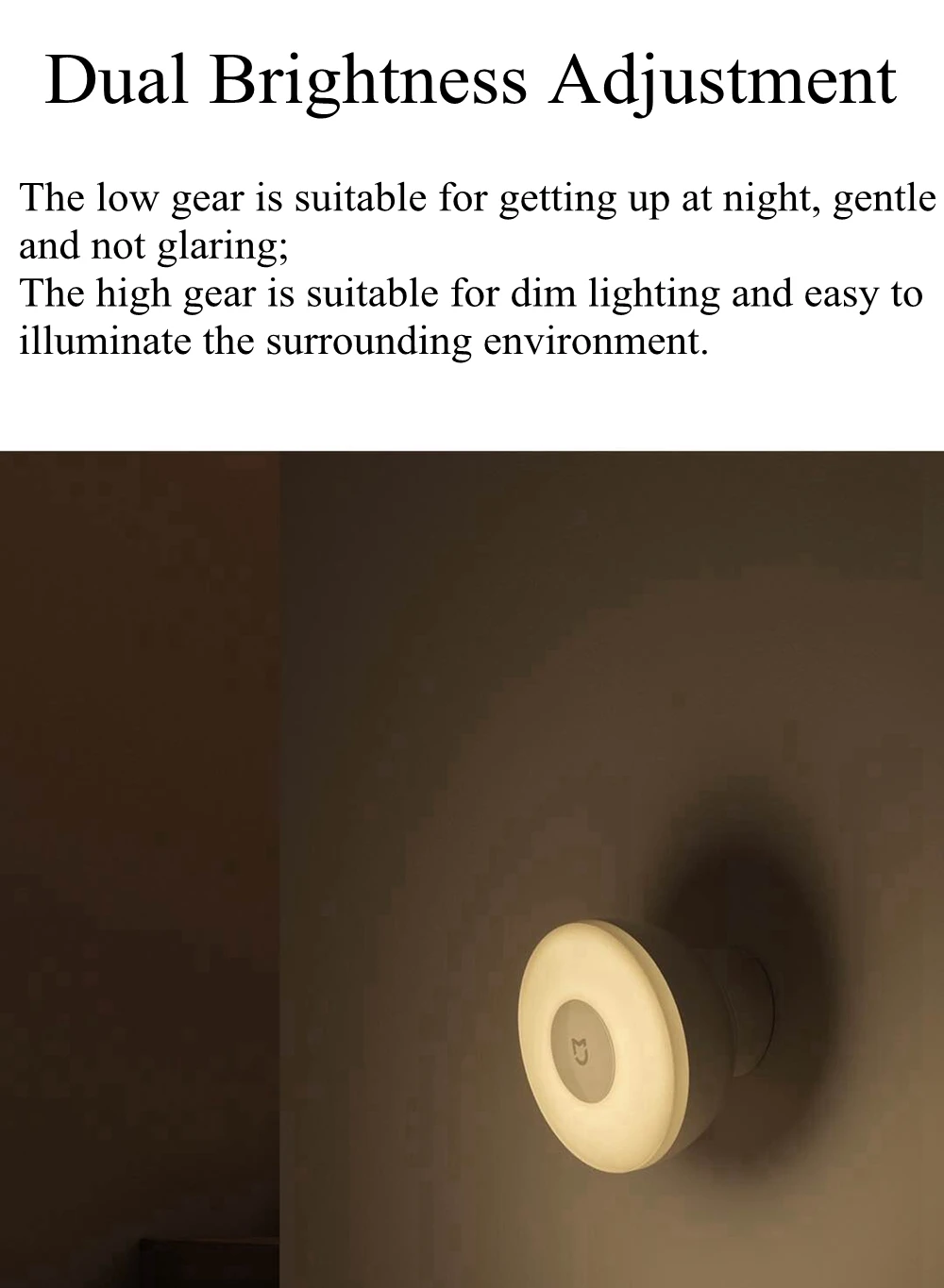 Xiaomi mijia Night light 2 generation, human body induction adjustable brightness, intel  Bedroom onlyligent light induction