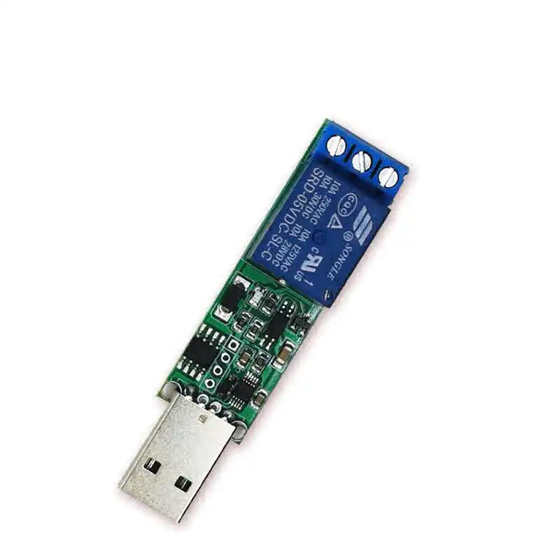 Serial Port Control Relay Module/board Microcontroller Computer Communication USB Control Switch PLC Point-to-point Self-locking