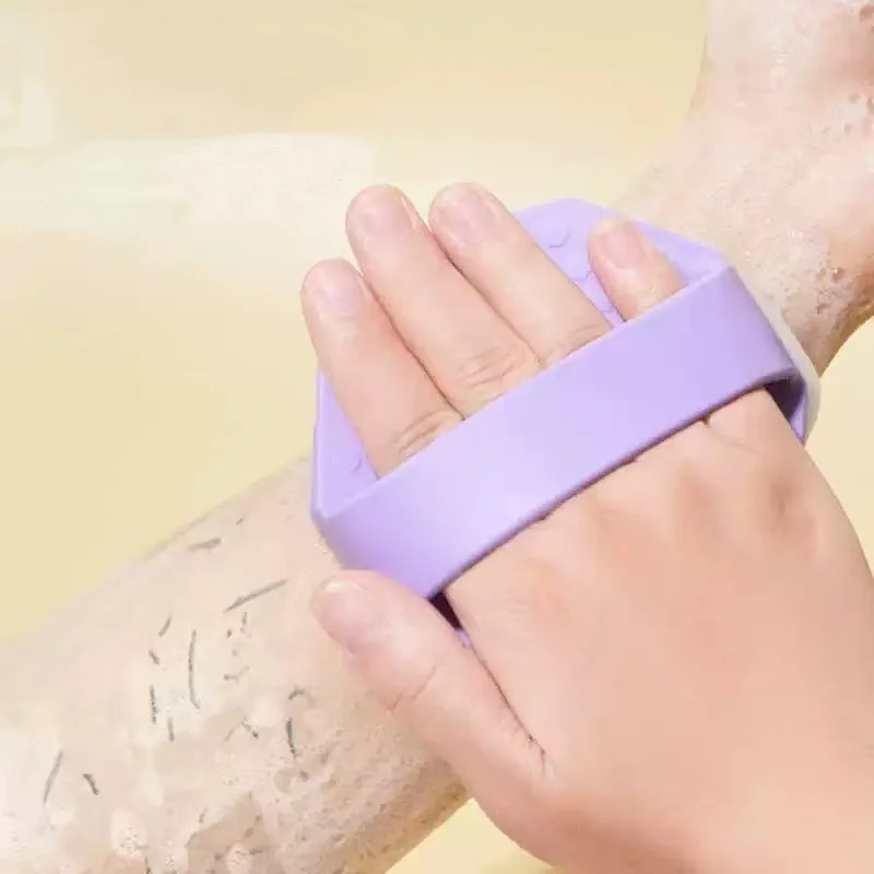 Siliconen gezichtsreinigingsborstel Exfoliërende scrubber Borstel Massage Huidverzorging Miniatuur Schoonheid Douche Gezicht Poriën Reinigingsgereedschap