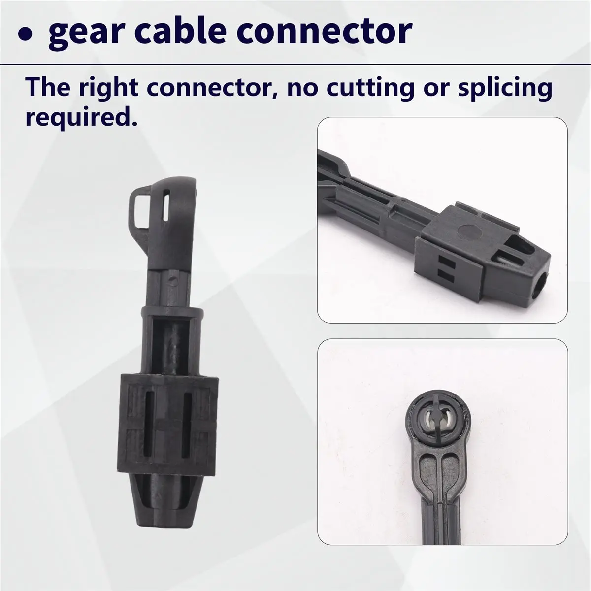 #29R Automotive Parts & Accessories,55566686 Gearbox Pull Cable Connector for 2009-2015 Chevrolet Cruze (Black)