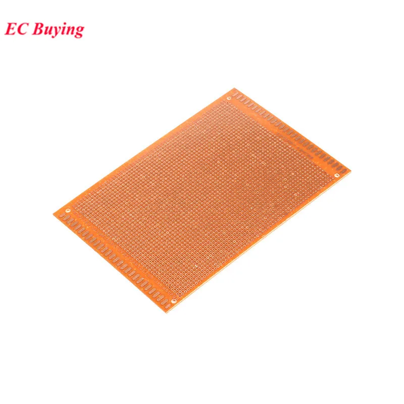 5 buah/Lot 12x18 cm papan prototipe DIY papan Universal PCB sisi tunggal 12*18 pelat sirkuit tembaga percobaan elektronik