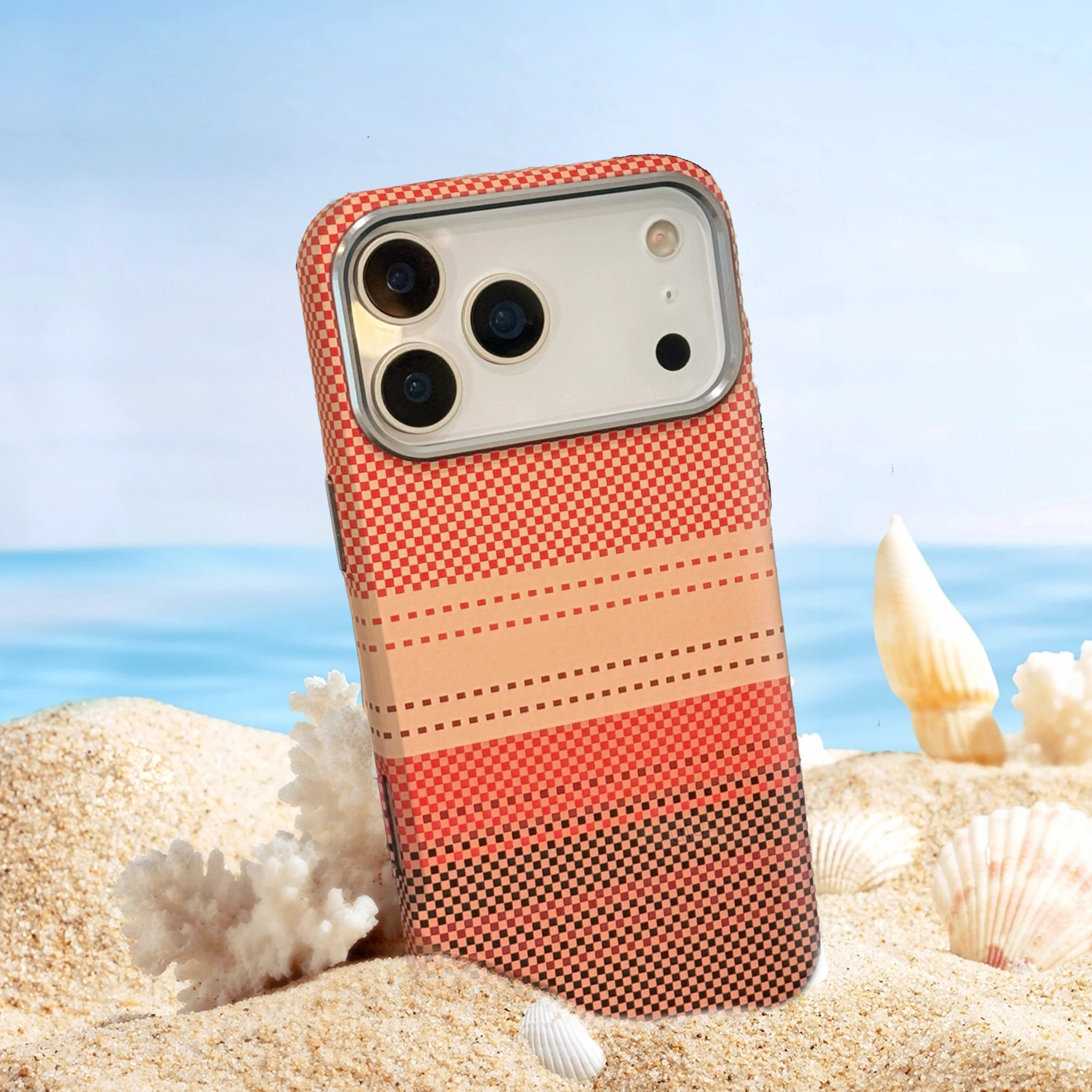 

New Luxury Heat Dissipation Magnetic Thin PC Phone Case for IPhone 17 16 15 14 13Pro Max Wireless Charger Film Cover Business