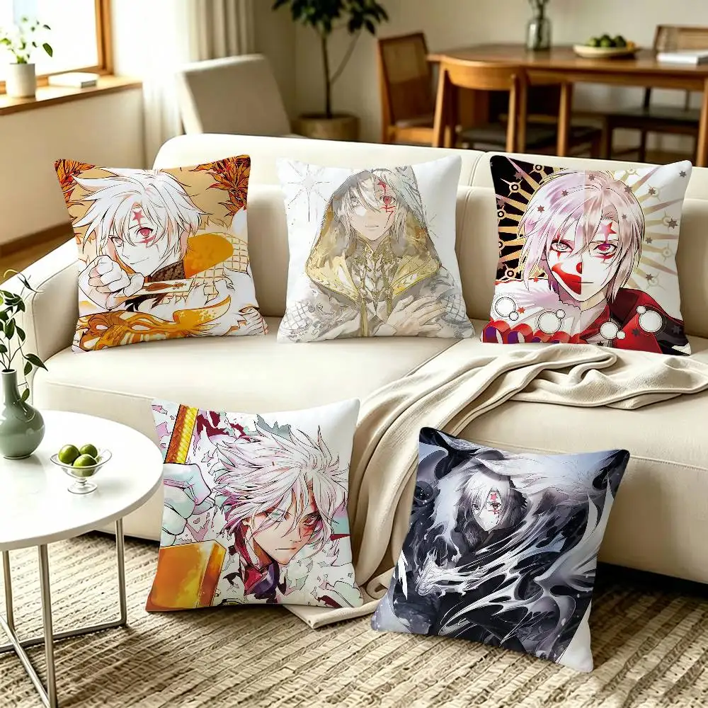 Allen Walker - D Gray Man  Pillow Covers, Home Sofa Cushion Covers and Aecorative Custom