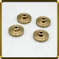 -A95Z 40Pcs Heavy Duty Brass Wheel Hex Adapter Balance Weight For AXIAL SCX24 90081 Upgrades 1/24 RC Crawler Car Parts