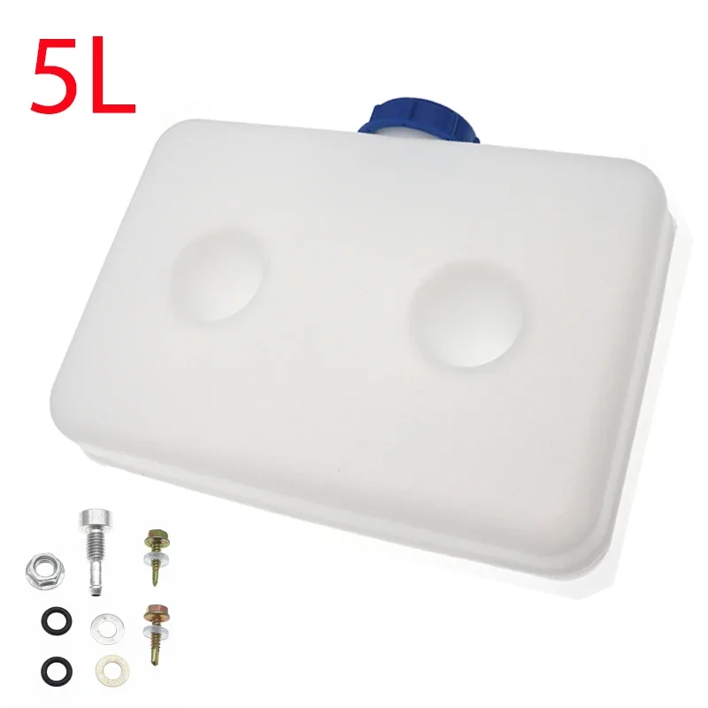 5L Plastic Air Parking Heater Fuel Tank 2 Hole Gasoline Oil Storage Box For Eberspacher Car Truck Caravan Fuel Oil Gasoline Tank