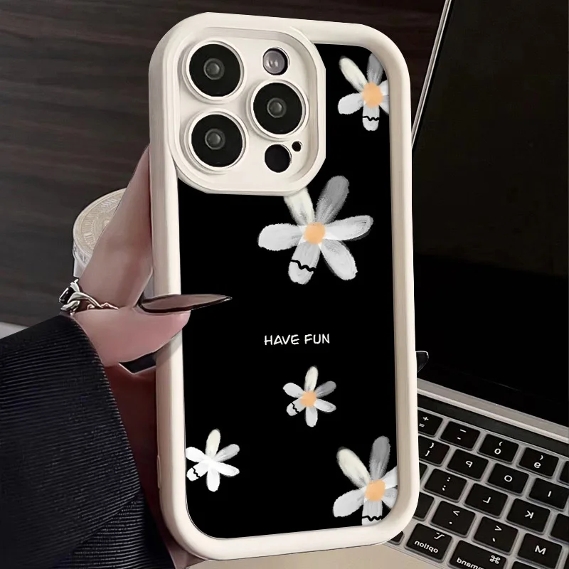 For Funda Honor 90 Pro Lite Magic6 Magic5 Pro Lite Honor 90 Case For simple style flower For Men Women Soft Plain Phone Cover