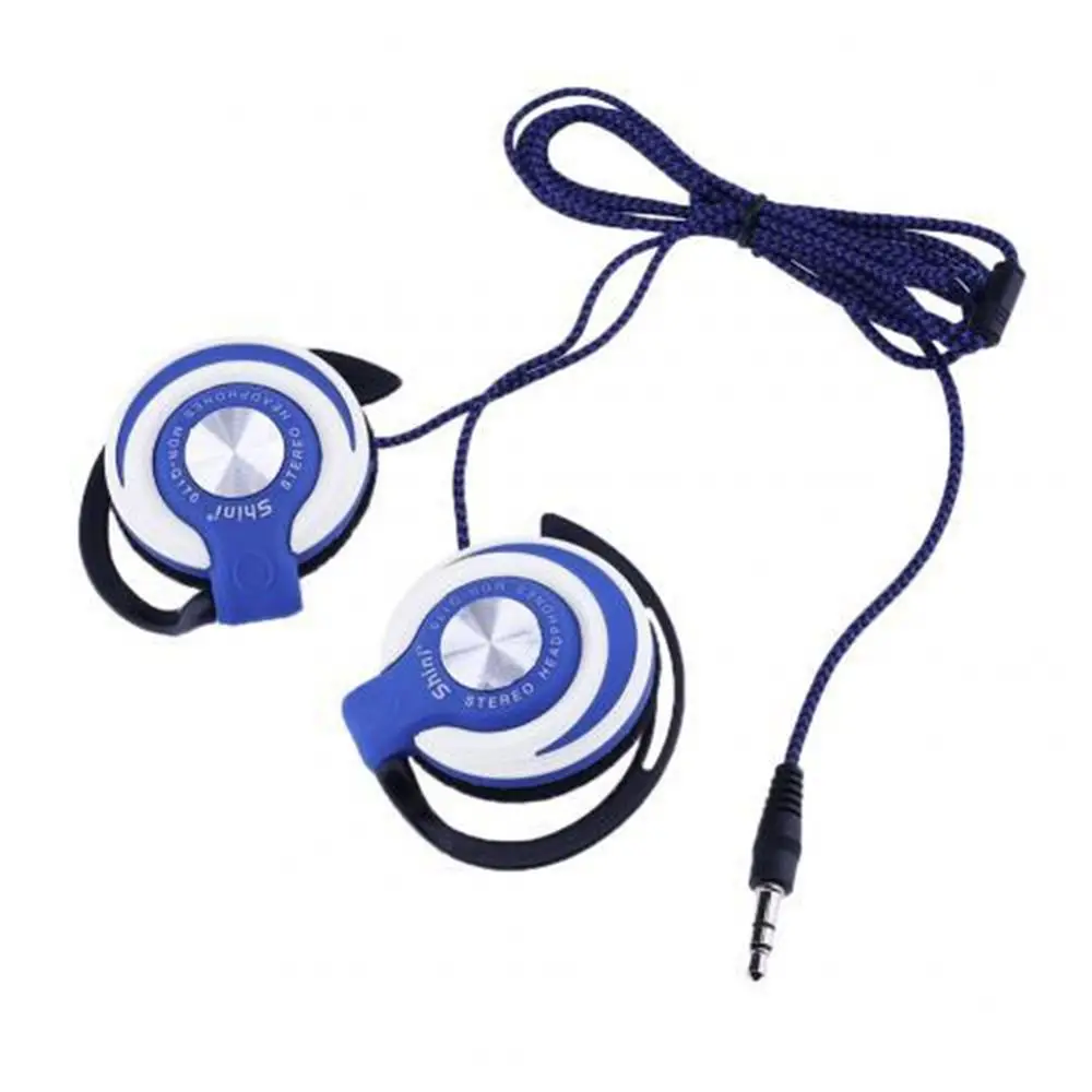 

Portable Sports Running HIFI Stereo for Phones/MP3/MP4 3.5mm Plug Wired Earphone Wired Headphones Ear Hanging Bass Headset