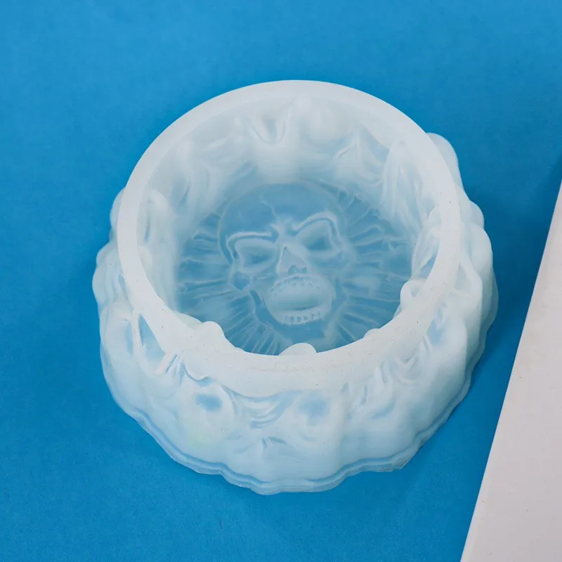 Diy Skull Halloween Atmosfeer As Opslag Pot Siliconen Mal