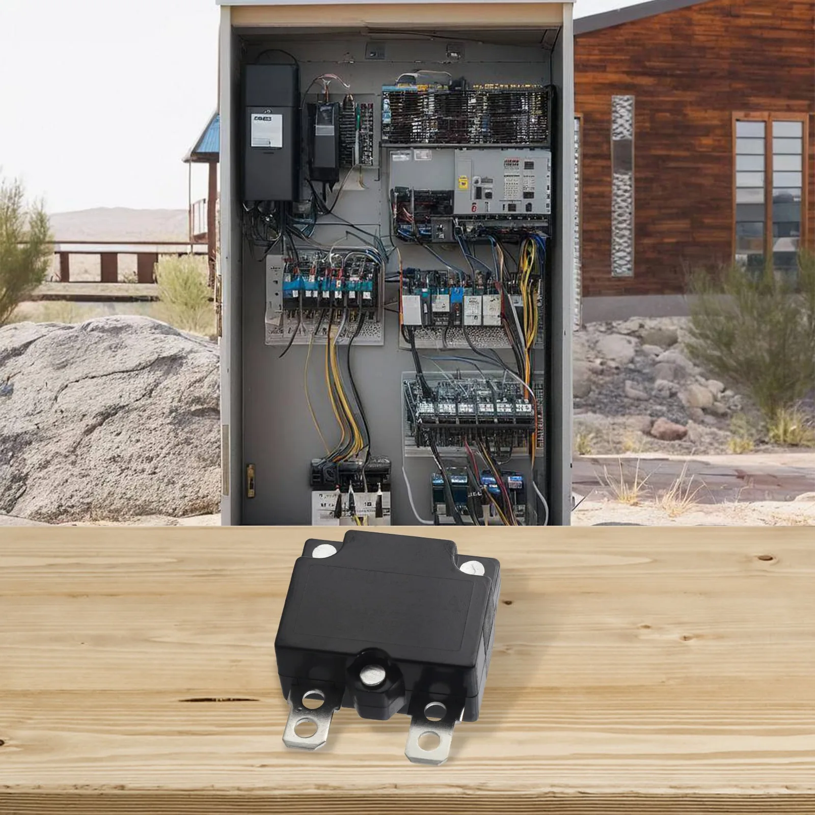20A Automatic for reset Relay for Electric Cars Features Current Overload Protection Designed for Remote Control Applications