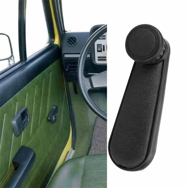 Window Winder Handle Lightweight Crank Handle 1PC Anti-scratch Handle Replacement For VW/Golf MK1 Car Interior Accessories