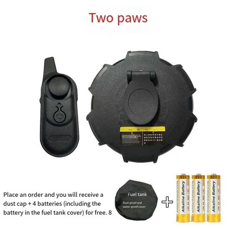 A33K- Fuel Tank Cap Alarm For Large Trucks, Fuel Sensor& Two Claws Lock System