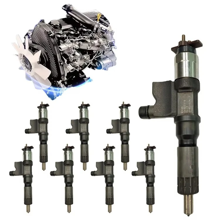 Fuel Injector For Isuzu 4HK1 6HK1 NPR Hitachi ZX200-3 095000-6376 Fuel Injector Nozzle 8-97609789-6