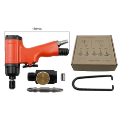 Pneumatic Screwdriver 5H Industrial Grade Pistol Grip 50N.M Air Screw Driver 11000RPM Air Tools for Installation Removal