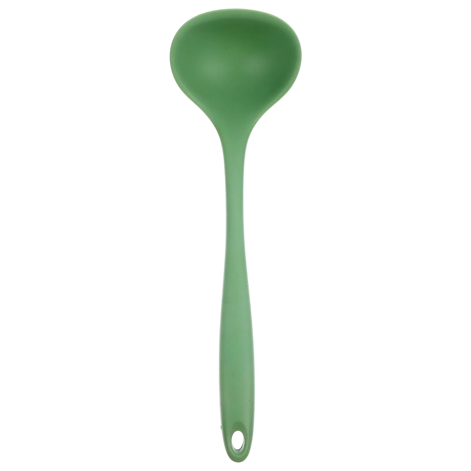 Silicone Soup Ladle Big Serving Spoon Heat Resistant Non Scratch Kitchen Cooking Ladles for Home Restaurant Soup Ladle