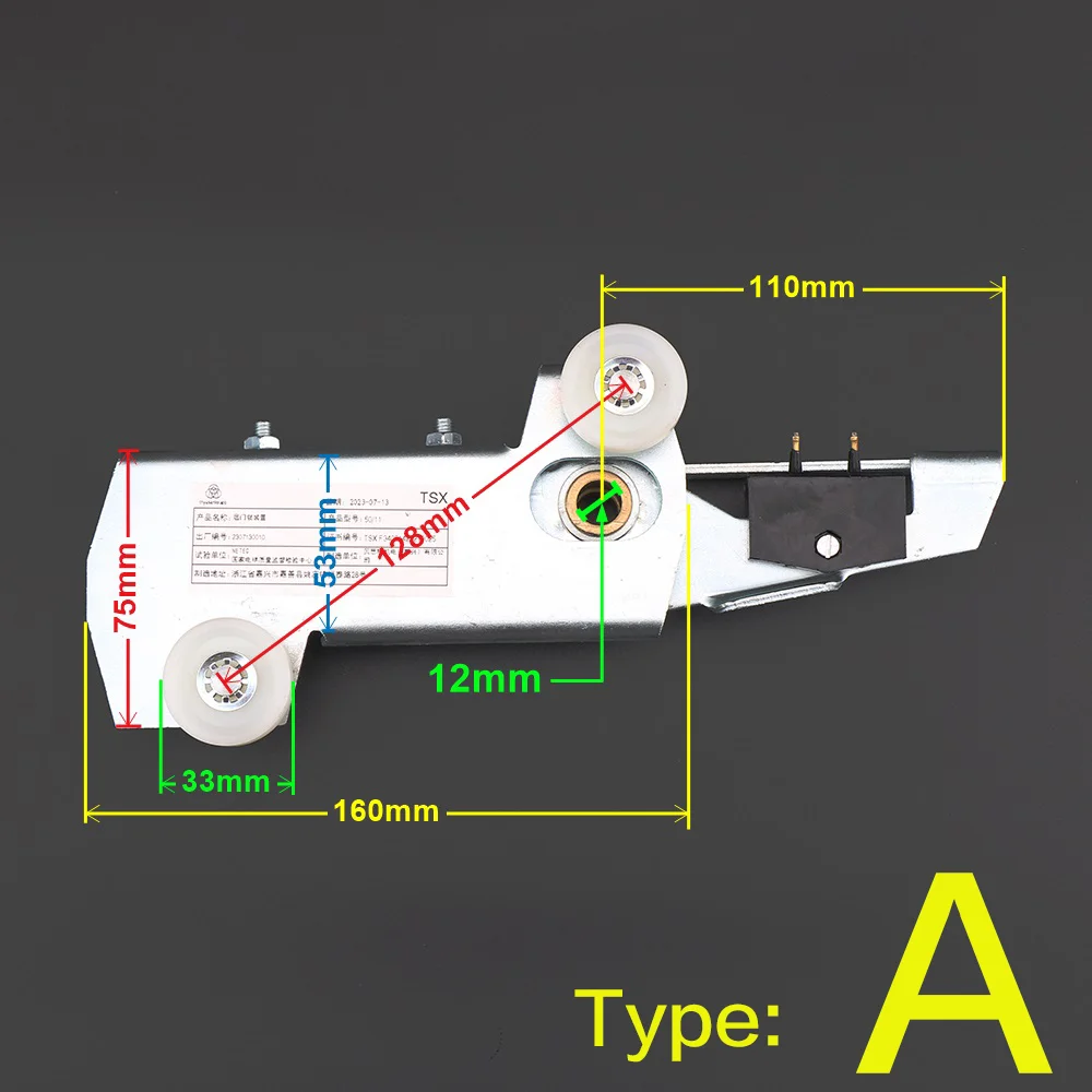 1pcs Applicable to T*yssen Elevator K200 K300 S200 Elevator door lock Floor hall door lock Elevator Parts