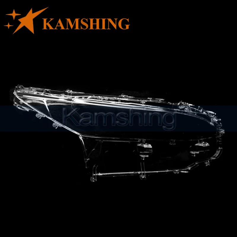 CAPQX Front Bumper Headlight Cover For Toyota Fortuner 2021-2023 Transparent Lampshade Headlamp Lens Head Light Glass