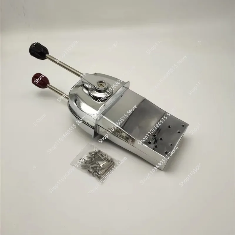 Marine Throttle Controller Aluminum Alloy Throttle Control Lever Ship Accessories Gear Control Manipulator