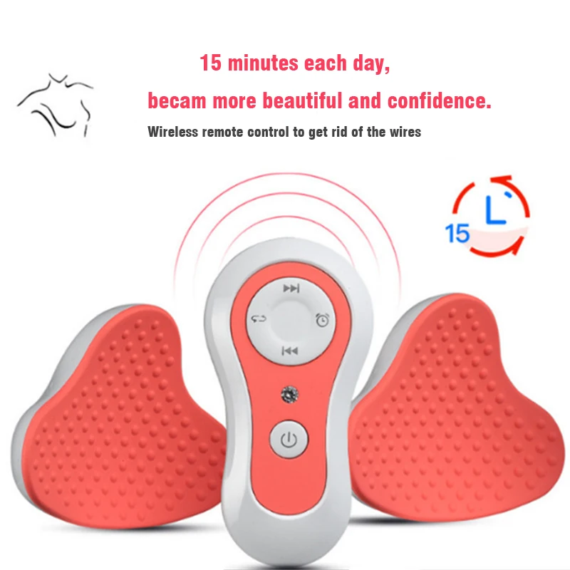 Electric Breast Enlargement Massager Magnet Breast Enlarging Anti Chest Sagging Device Breast Lift Acupressure Massage Therapy