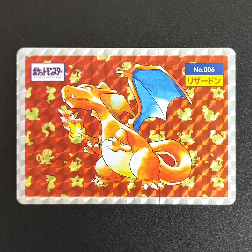 DIY PTCG 포켓 몬스터 일본어 Venusaur Charizard Blastoise Eevee Pikachu Dragonite Moltres Zapdos 취미 컬렉션 카드 장난감
