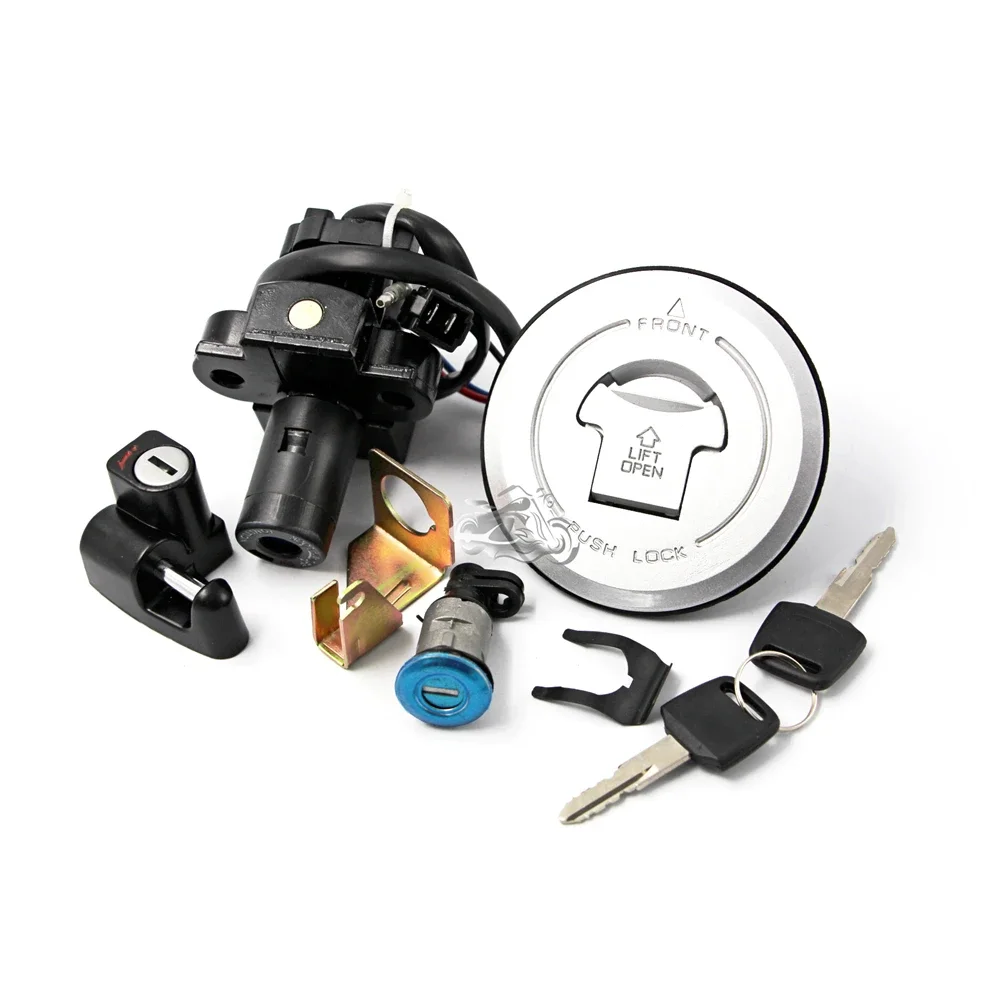 

Motorcycle Fit For Honda CB600F Hornet 599 1998 - 2002 1999 2000 2001 Ignition Switch Gas Cap Cover Key Lock Set