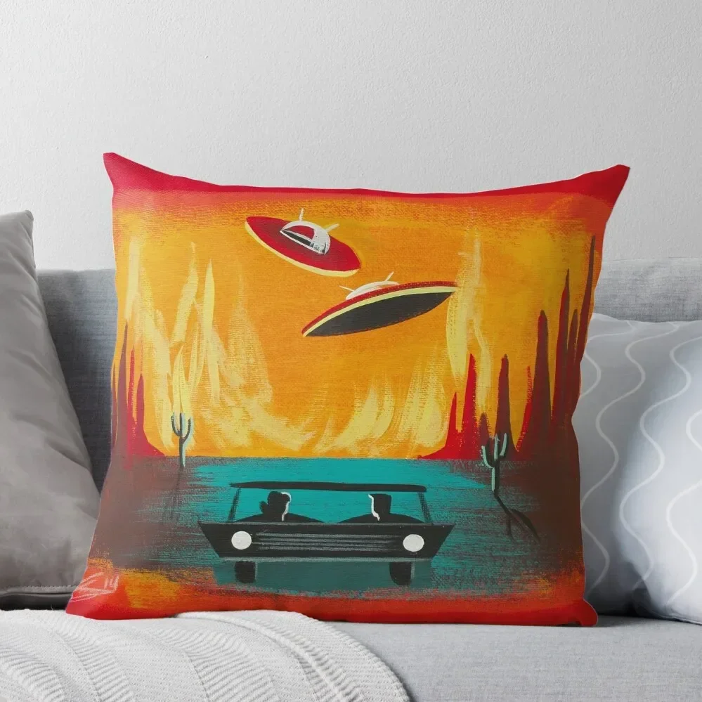 Night Visit Throw Pillow Sofa Cushion Cover Pillowcases For Pillows Pillow