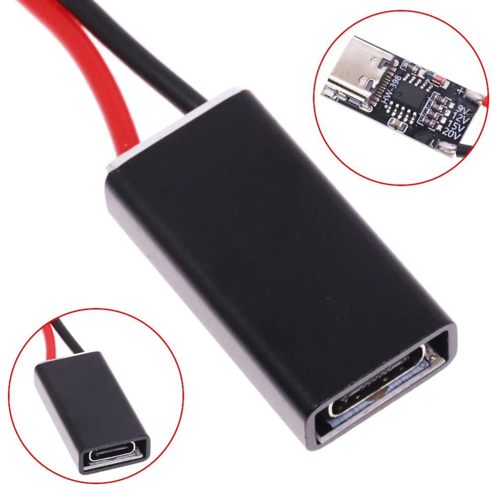 9V 12V 15V 20V Trigger Board Module PD/QC Decoy Board Fast Charge USB Type-C 5A High Speed Charger Power Delivery Boost Module