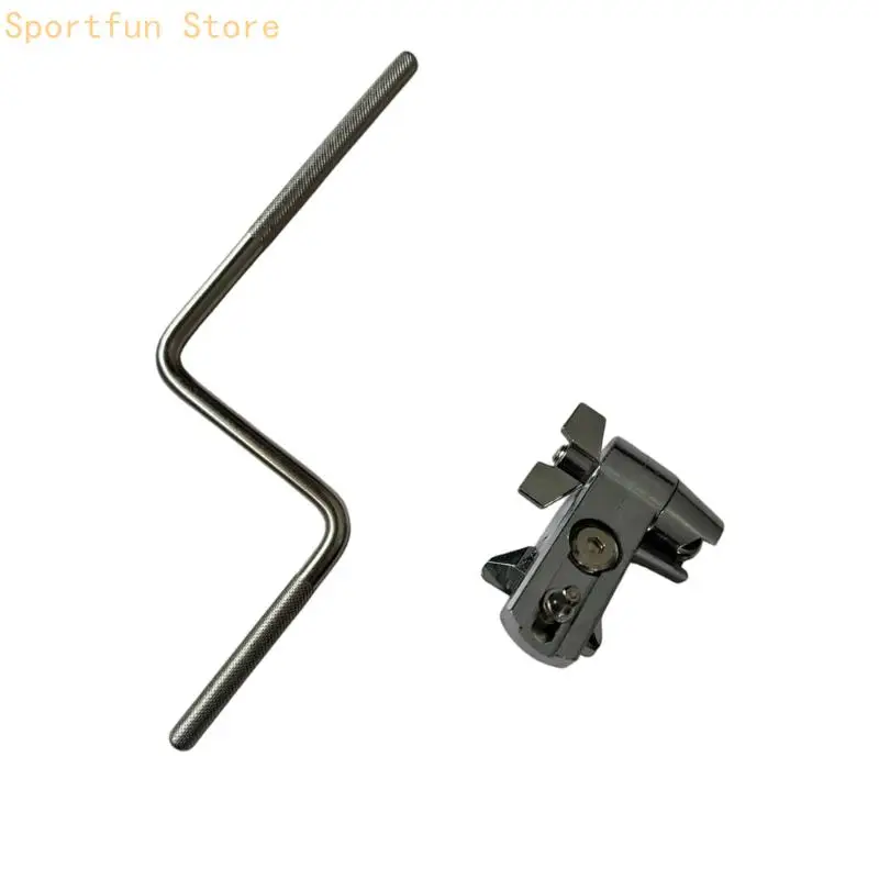 Percussion Hardware Clamp Metal Drum Mounting Accessory for Practice Room Stability and Position Control in Lessons X7JD