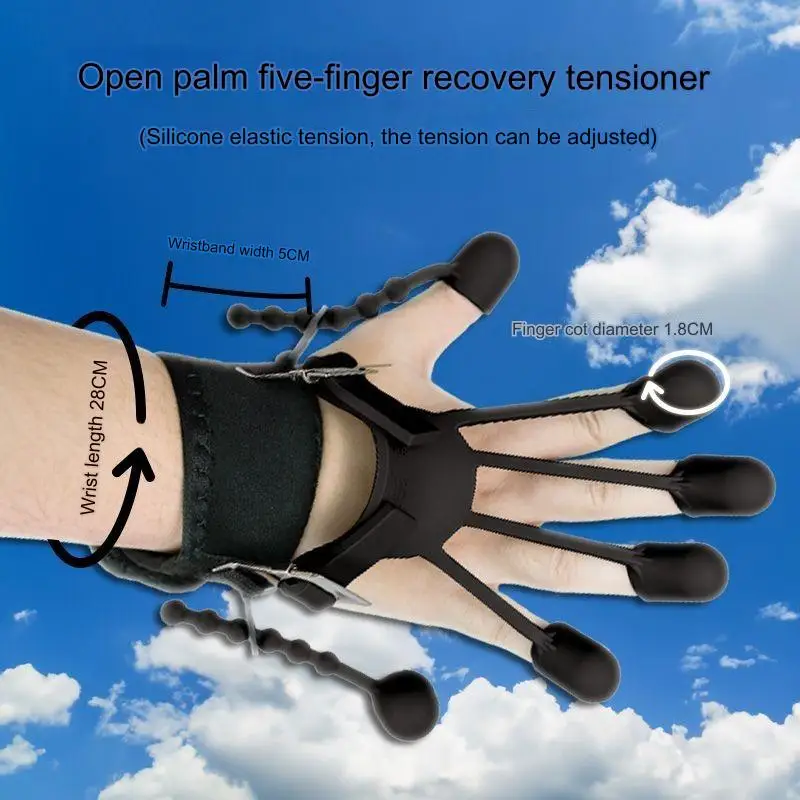 Dedo Reabilitação Palm Trainer para Idosos e Idosos, Reabilitação Trainer, Mão Força Enhancement, Idosos Cama