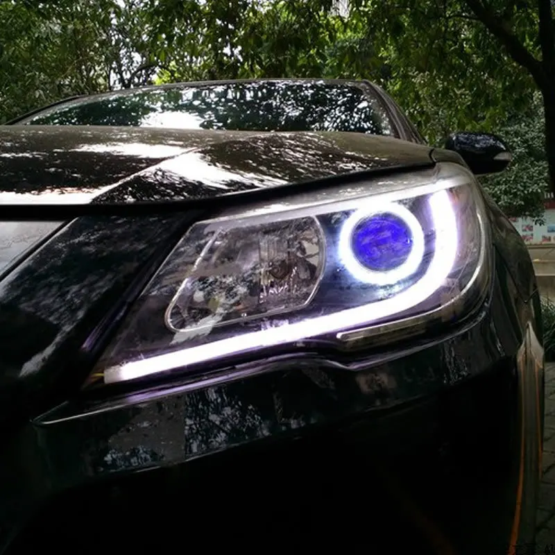 Customized Full LED Headlights for BYD G6 Bi-xenon Projector Lens Front Lamps With DRL