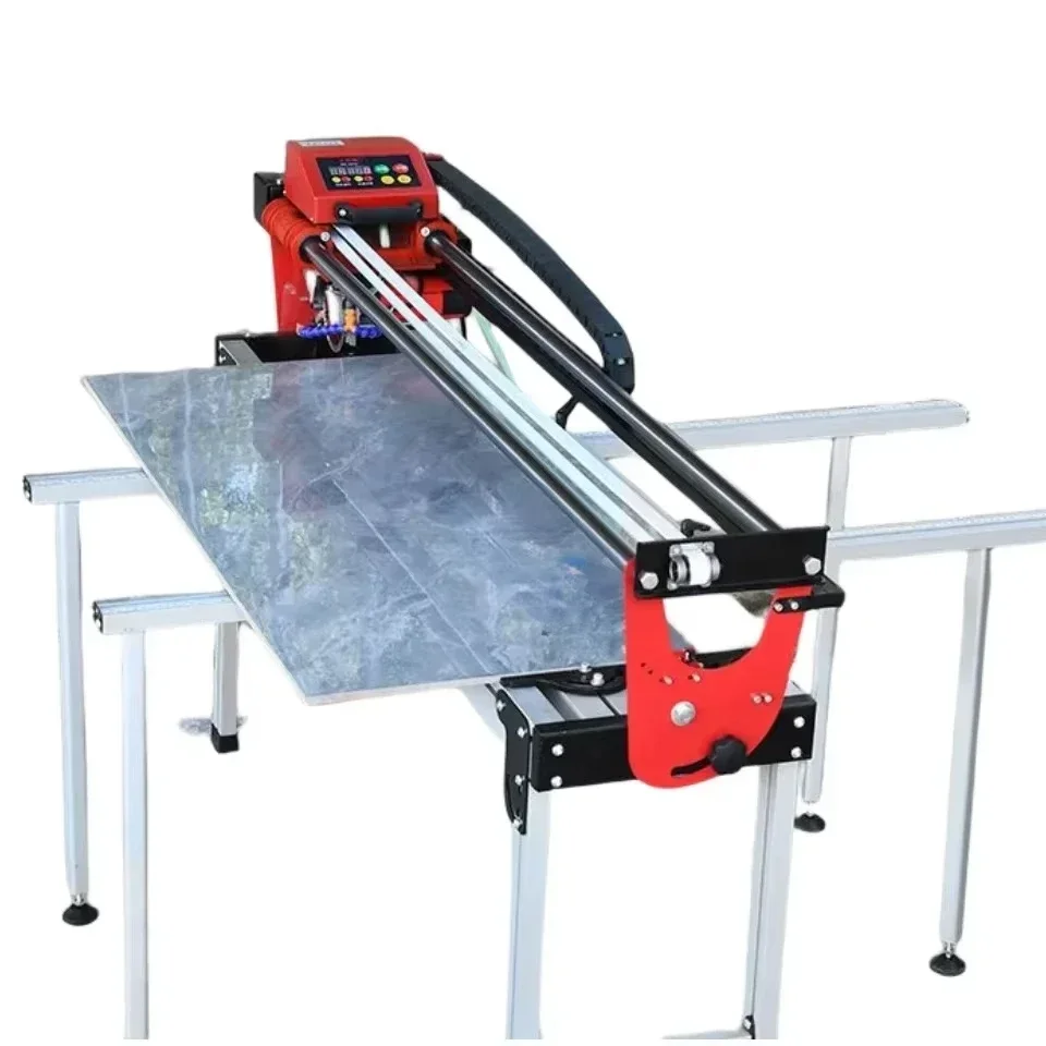 CHKJ Fullyautomatic desktop tile cutting machine edge grinding rock slab stone floor tile multi-function 45 degree chamfering ma